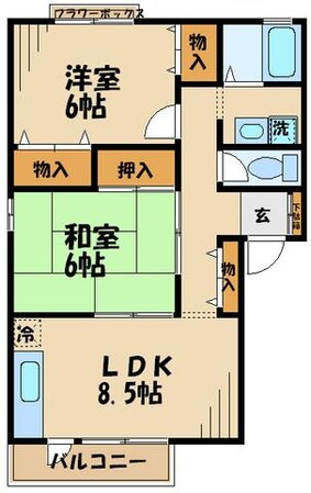 ファミール狛江の物件間取画像